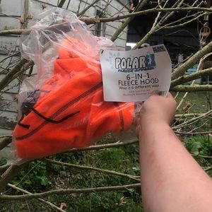 Where is my hunting people at?? Neon orange hood for hunting